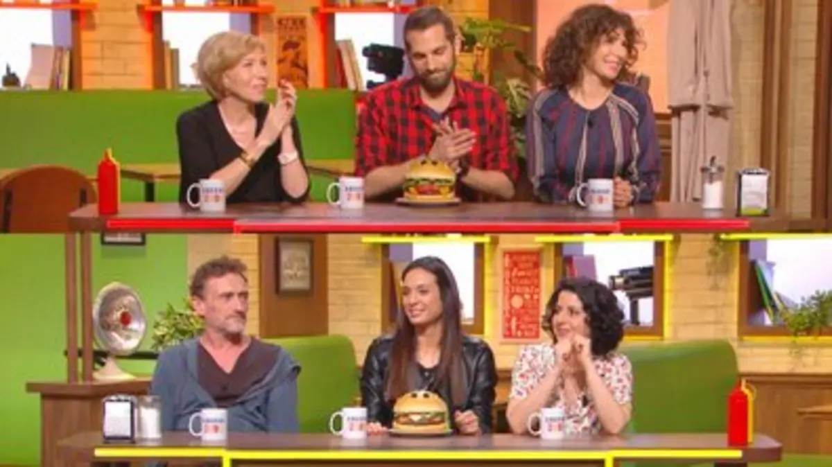 Burger Quiz avec Anne Depétrini, Nadia Roz, Elise…