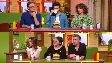 Burger Quiz avec Bérénice Bejo, Michel Hazanavicius, Jean-Paul Rouve et Anne Depétrini