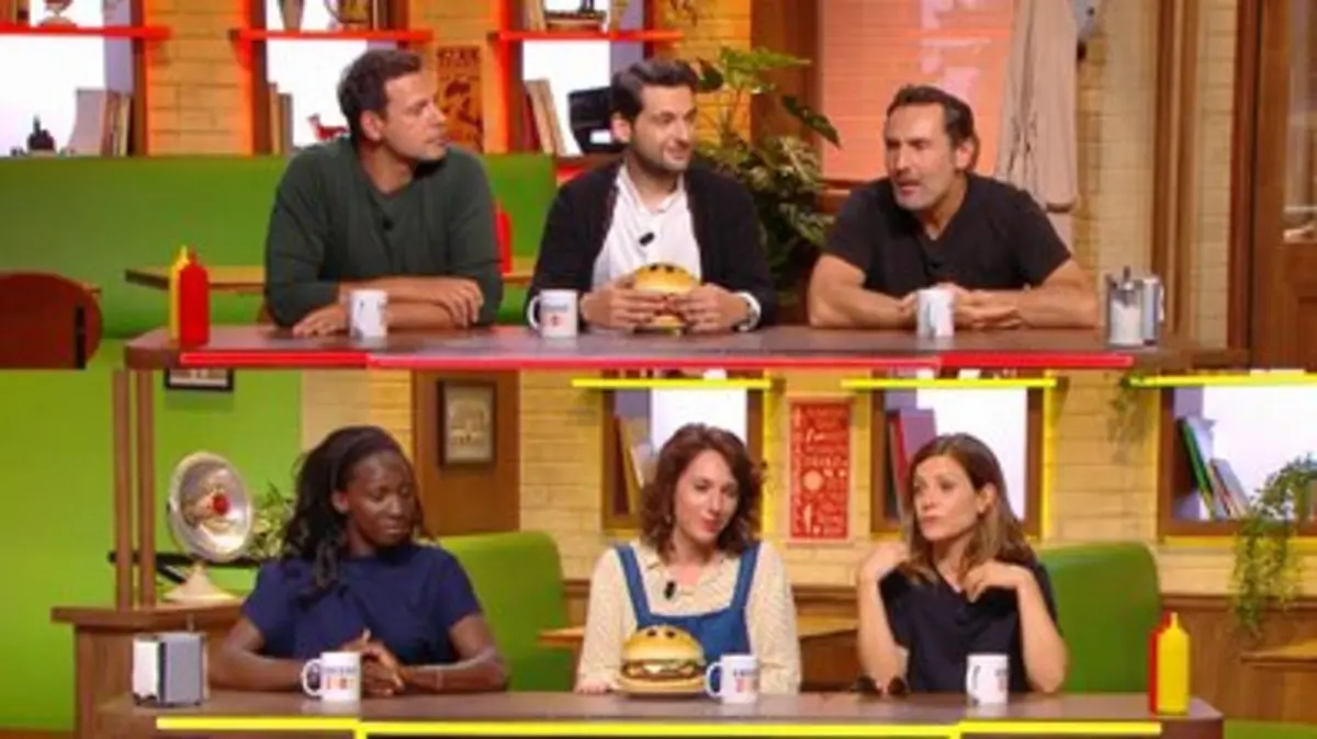 Burger Quiz avec Eye Haïdara, Laurent Lafitte,…