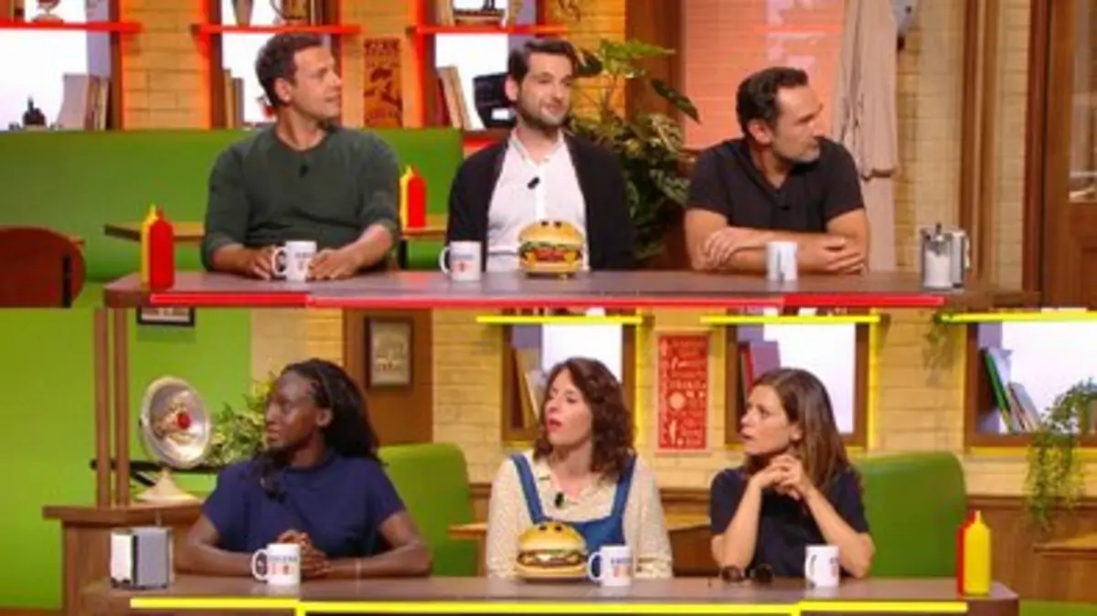 Burger Quiz avec Eye Haïdara, Laurent Lafitte,…