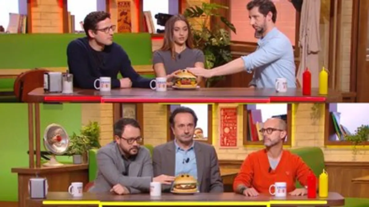 Burger Quiz avec Haroun, Maurice Barthélemy,…