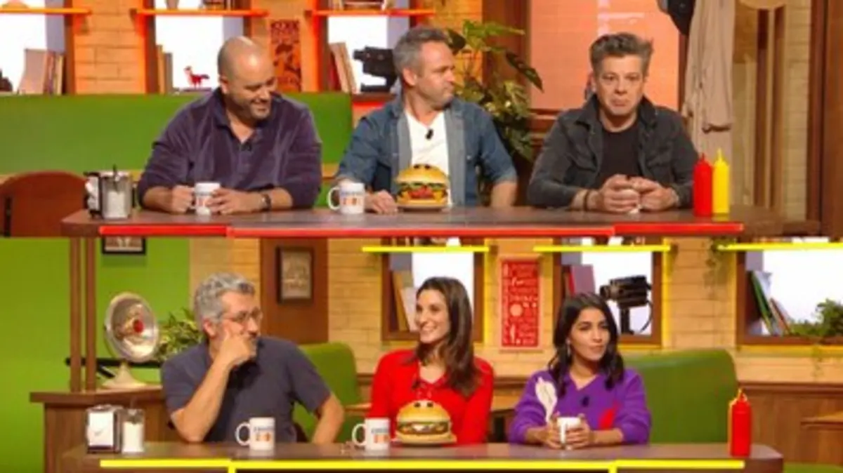 Burger Quiz avec Jérôme Commandeur, Leila Bekhti,…