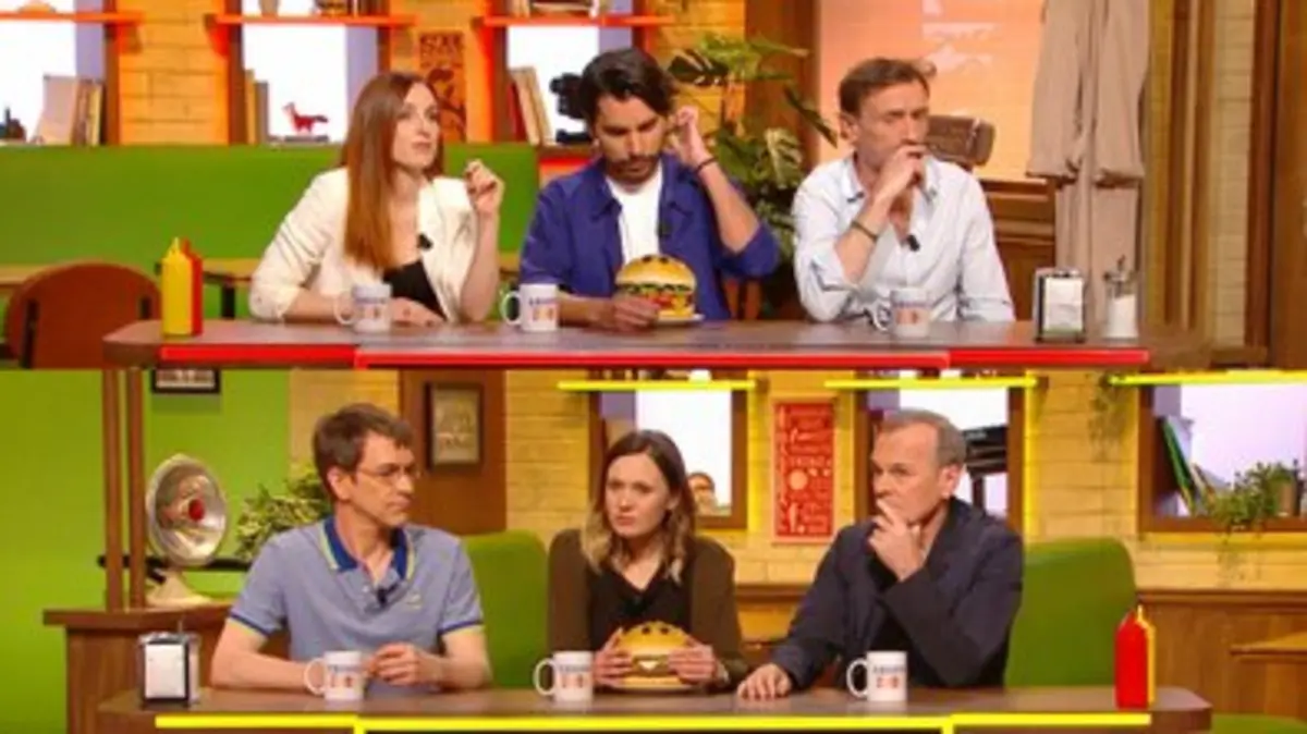 Burger Quiz avec Laurent Baffie, Alison Wheeler,…