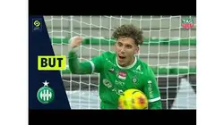 But Adil AOUCHICHE (58' - AS SAINT-ÉTIENNE) AS SAINT-ÉTIENNE - OGC NICE (1-3) 20/21