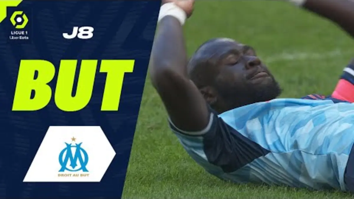 replay de But Arouna SANGANTE (18' csc - OM) OLYMPIQUE DE MARSEILLE - HAVRE AC (3-0) 23/24