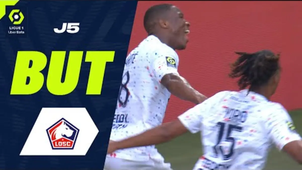 replay de But Bafodé DIAKITE (62' - LOSC) STADE RENNAIS FC - LOSC LILLE (2-2) 23/24