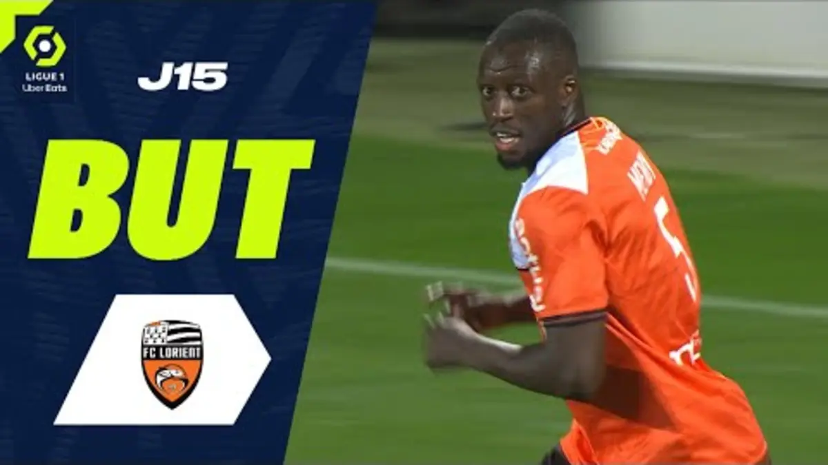 replay de But Benjamin MENDY (52' - FCL) FC LORIENT - OLYMPIQUE DE MARSEILLE (2-4) 23/24