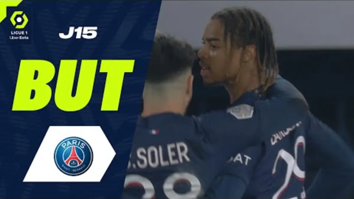 replay de But Bradley BARCOLA (41' - PSG) PARIS SAINT-GERMAIN - FC NANTES (2-1) 23/24