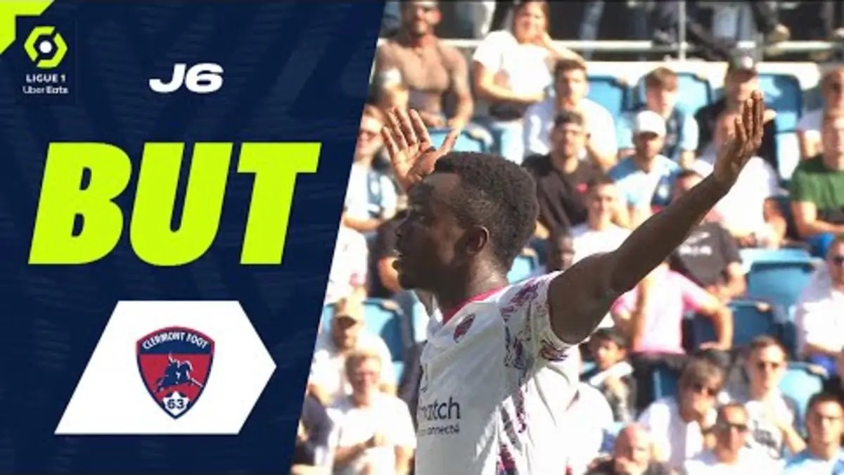 replay de But Cheick Oumar KONATE (45' +2 - CF63) HAVRE AC - CLERMONT FOOT 63 (2-1) 23/24