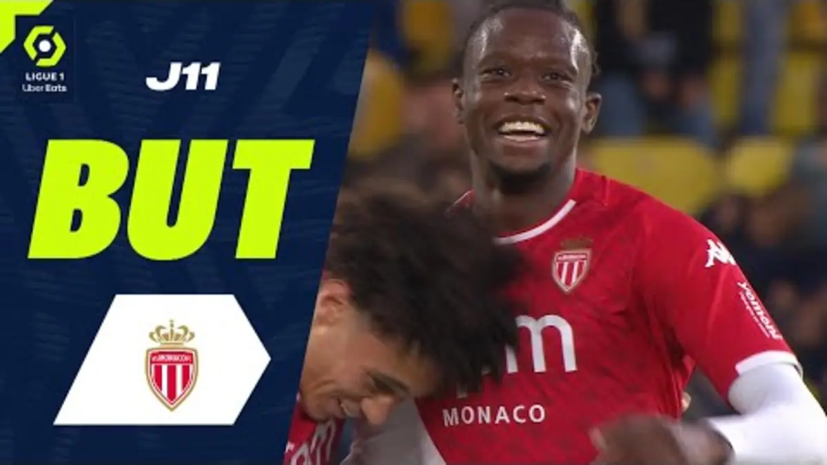 replay de But Denis ZAKARIA LAKO LADO (17' - ASM) AS MONACO - STADE BRESTOIS 29 (2-0) 23/24