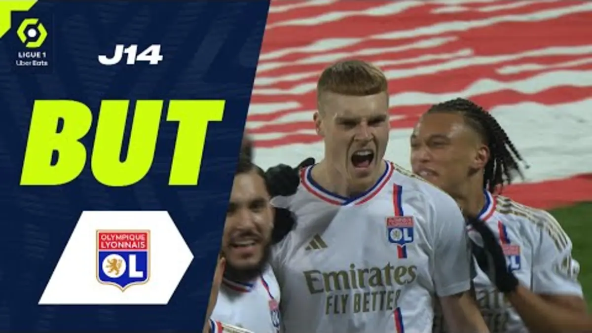 replay de But Jake Patrick O'BRIEN (15' - OL) RC LENS - OLYMPIQUE LYONNAIS (3-2) 23/24