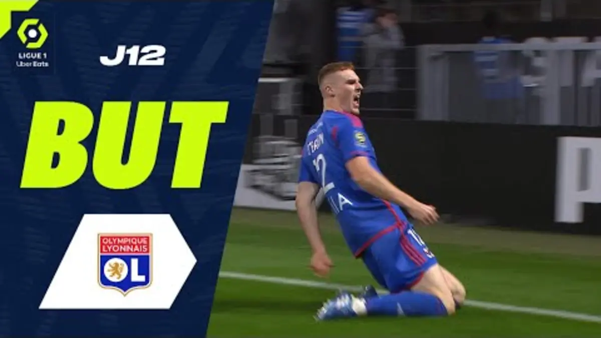replay de But Jake Patrick O'BRIEN (67' - OL) STADE RENNAIS FC - OLYMPIQUE LYONNAIS (0-1) 23/24