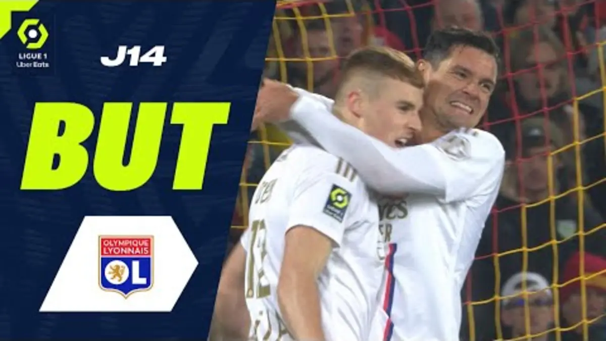 replay de But Jake Patrick O'BRIEN (72' - OL) RC LENS - OLYMPIQUE LYONNAIS (3-2) 23/24
