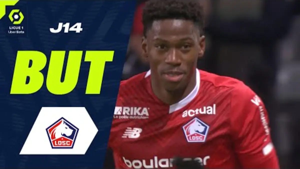 replay de But Jonathan Christian DAVID (45' +6 pen - LOSC) LOSC LILLE - FC METZ (2-0) 23/24