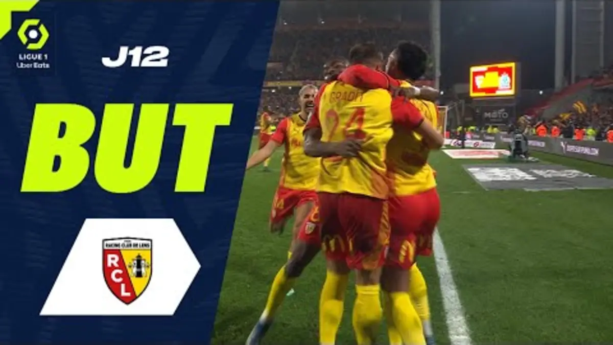replay de But Jonathan GRADIT (90' - RCL) RC LENS - OLYMPIQUE DE MARSEILLE (1-0) 23/24