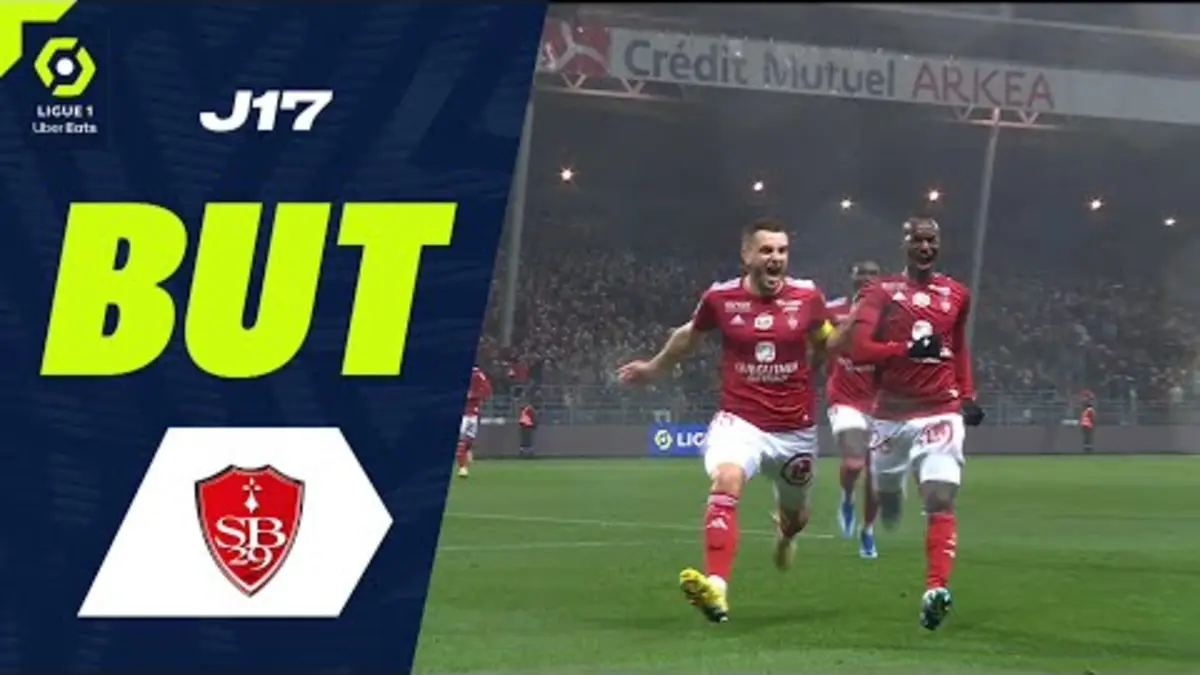 replay de But Kamory DOUMBIA (22' - SB29) STADE BRESTOIS 29 - FC LORIENT (4-0) 23/24