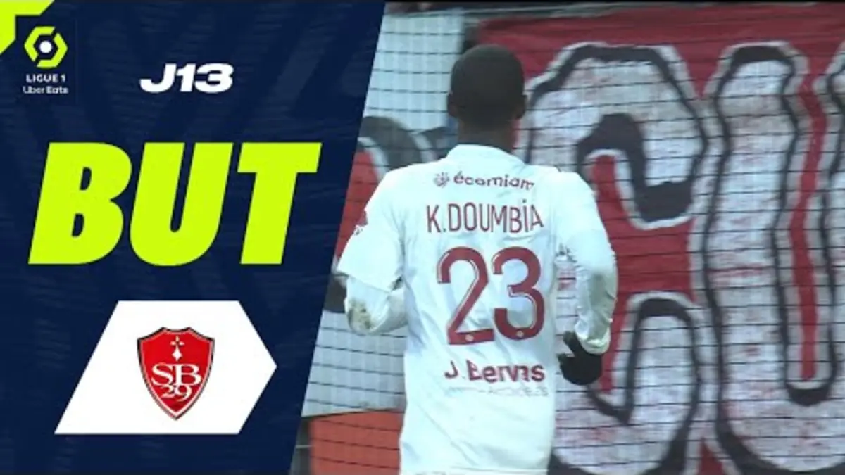 replay de But Kamory DOUMBIA (90' +3 - SB29) MONTPELLIER HÉRAULT SC - STADE BRESTOIS 29 (1-3) 23/24