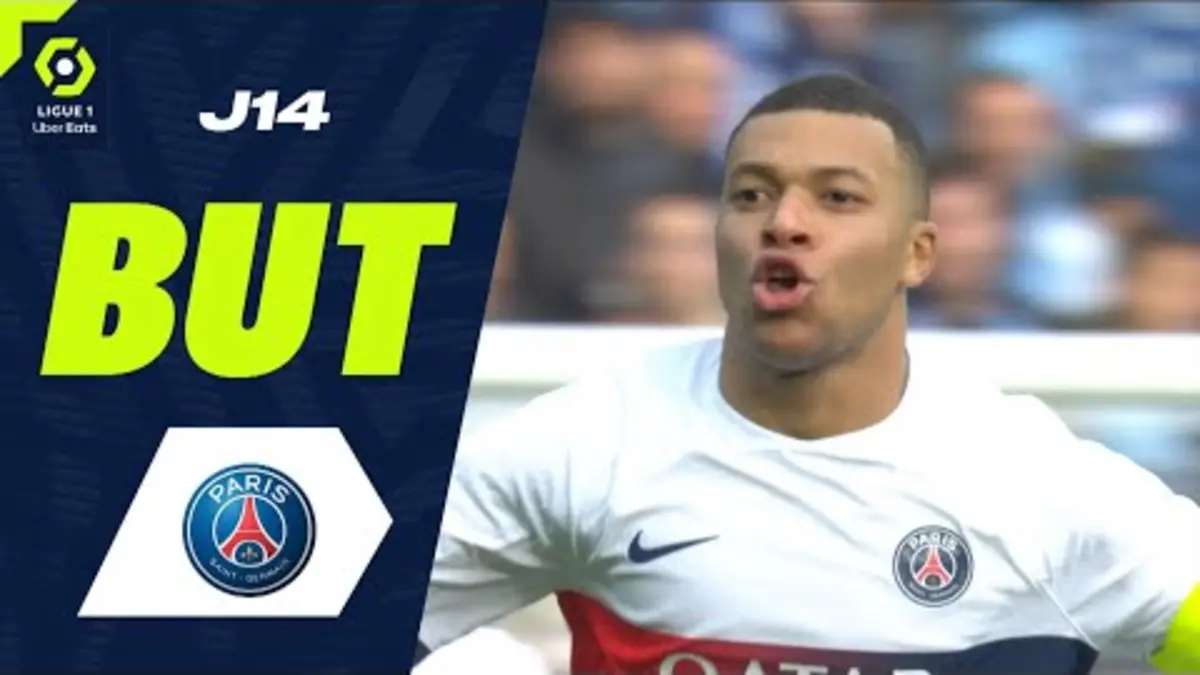 replay de But Kylian MBAPPE (23' - PSG) HAVRE AC - PARIS SAINT-GERMAIN (0-2) 23/24