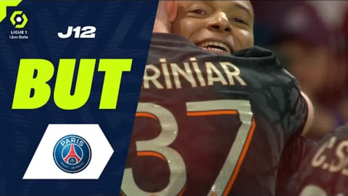 replay de But Kylian MBAPPE (59' - PSG) STADE DE REIMS - PARIS SAINT-GERMAIN (0-3) 23/24
