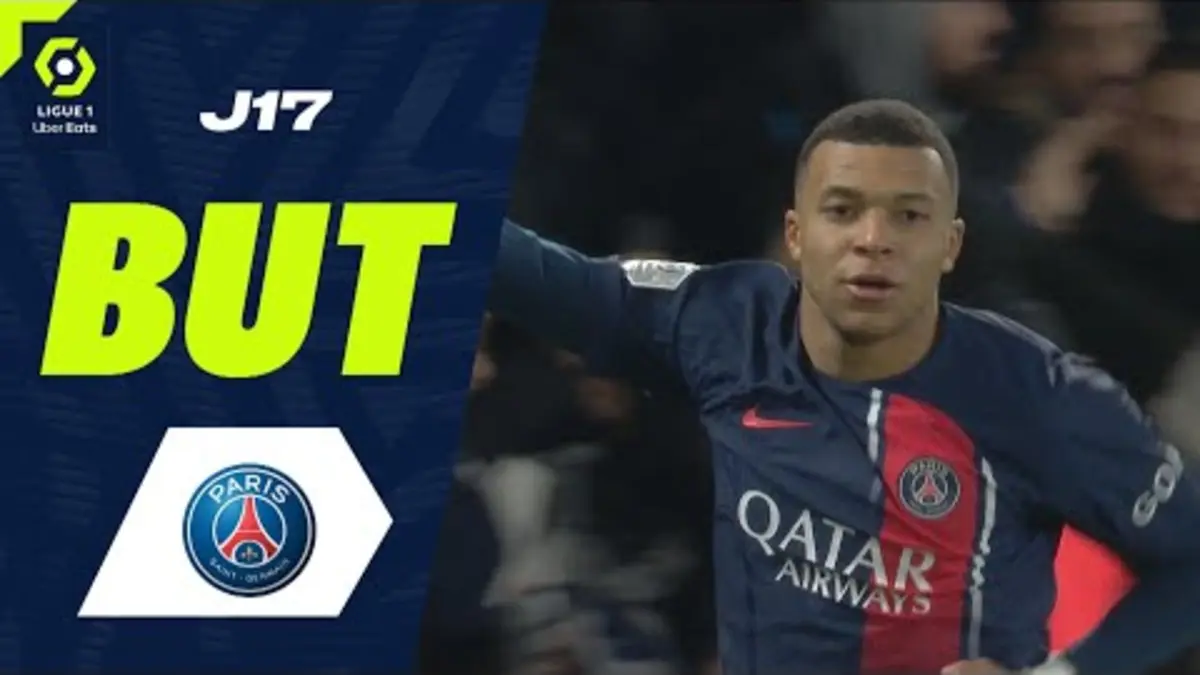 replay de But Kylian MBAPPE (60' - PSG) PARIS SAINT-GERMAIN - FC METZ (3-1) 23/24