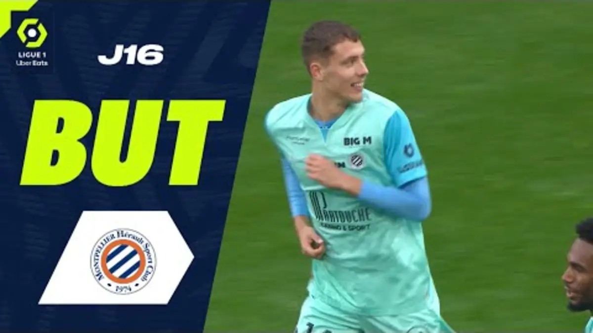 replay de But Maxime ESTEVE (9' - MHSC) FC METZ - MONTPELLIER HÉRAULT SC (0-1) 23/24
