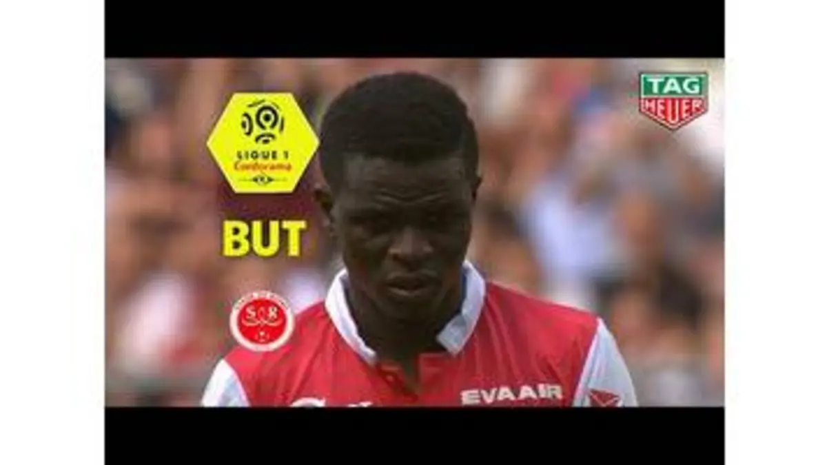 replay de But Moussa DOUMBIA (73' pen) / Stade de Reims - LOSC (2-0) (REIMS-LOSC)/ 2019-20