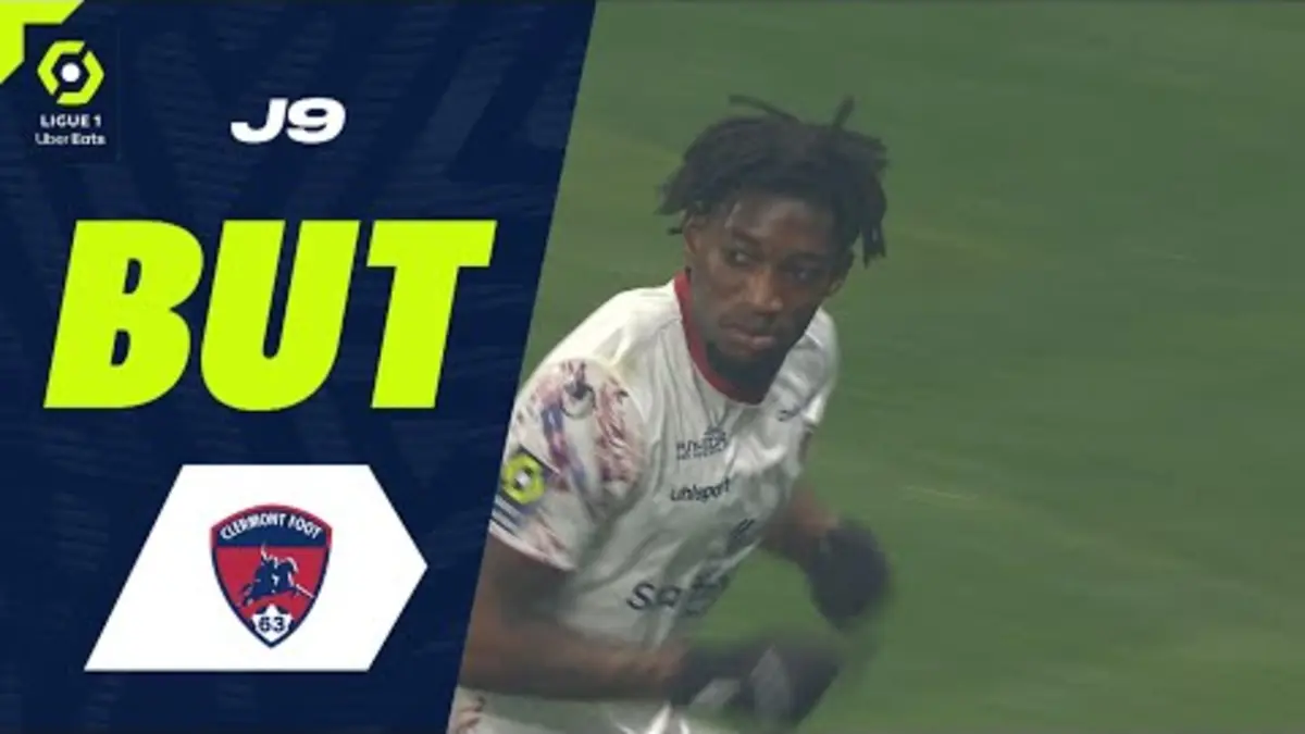 replay de But Muhammed Cham SARACEVIC (10' - CF63) OLYMPIQUE LYONNAIS - CLERMONT FOOT 63 (1-2) 23/24