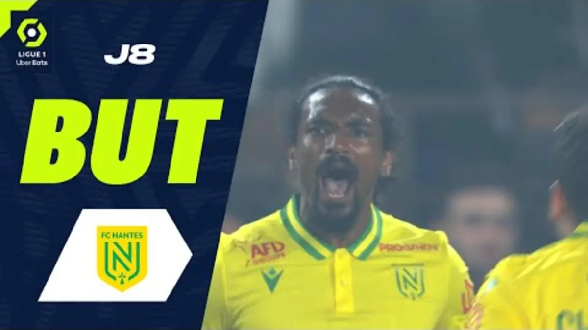 replay de But Samuel MOUTOUSSAMY (58' - FCN) RC STRASBOURG ALSACE - FC NANTES (1-2) 23/24