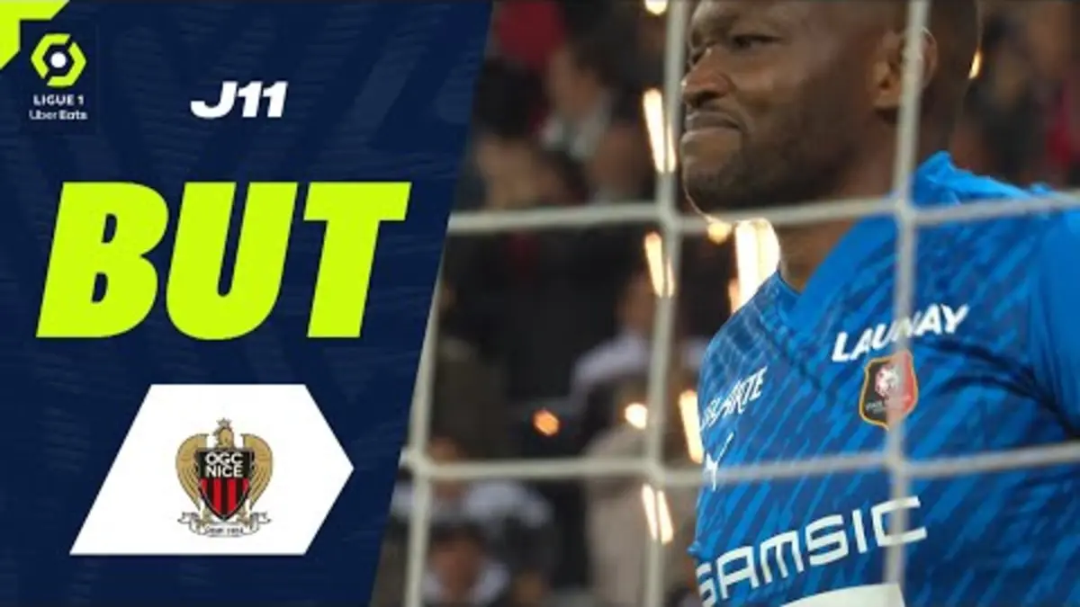 replay de But Steve MANDANDA (87' csc - OGCN) OGC NICE - STADE RENNAIS FC (2-0) 23/24