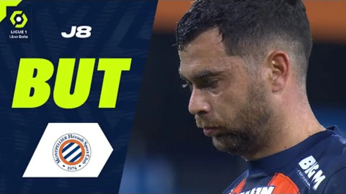 replay de But Téji SAVANIER (86' pen - MHSC) MONTPELLIER HÉRAULT SC - CLERMONT FOOT 63 (1-1) 23/24