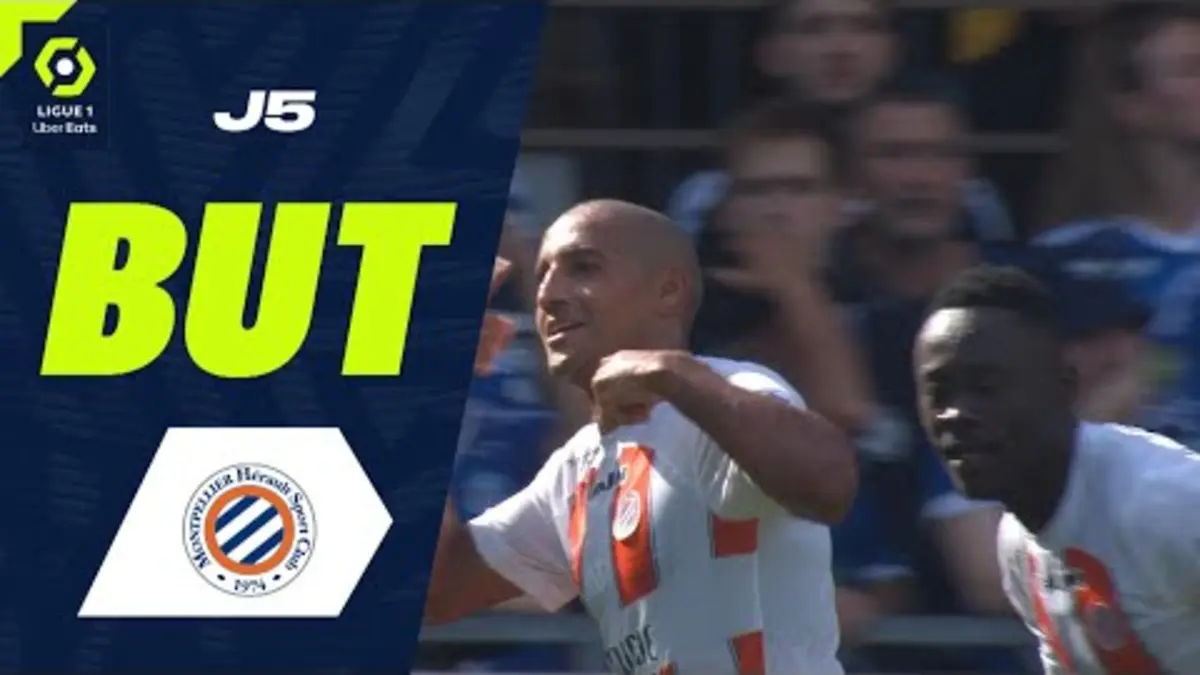 replay de But Wahbi KHAZRI (35' - MHSC) RC STRASBOURG ALSACE - MONTPELLIER HÉRAULT SC (2-2) 23/24