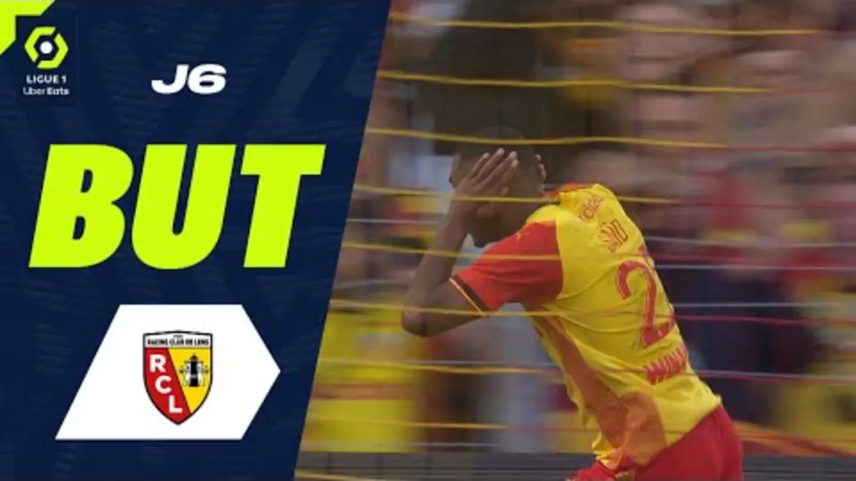 replay de But Wesley SAID (45' +2 - RCL) RC LENS - TOULOUSE FC (2-1) 23/24