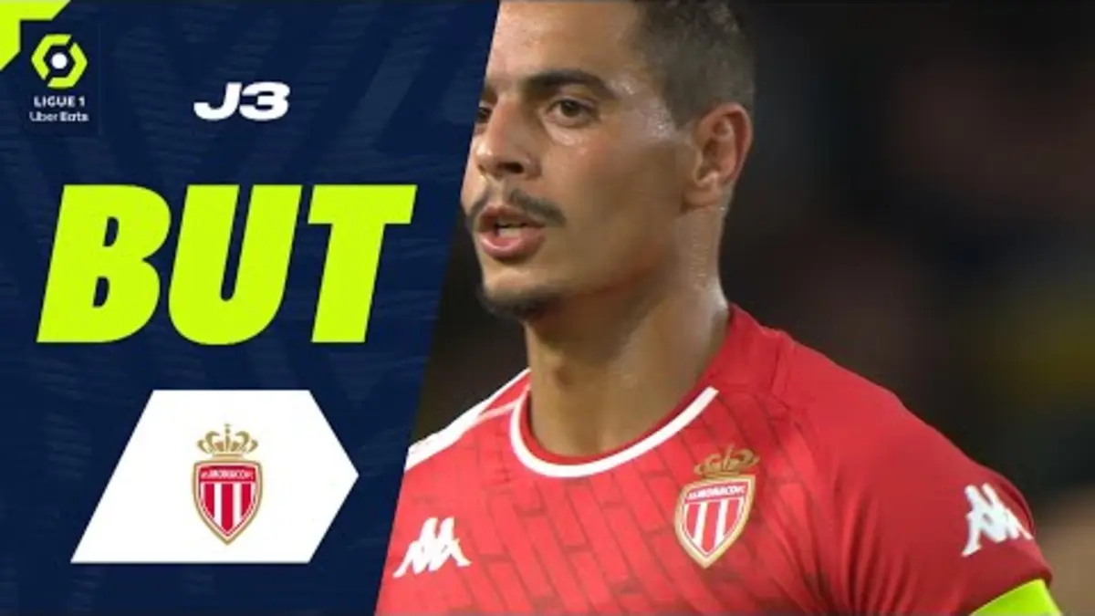Maillot Extérieur AS Monaco 23-24 – Ben Yedder #10, Kappa, Taille L, Player Issued