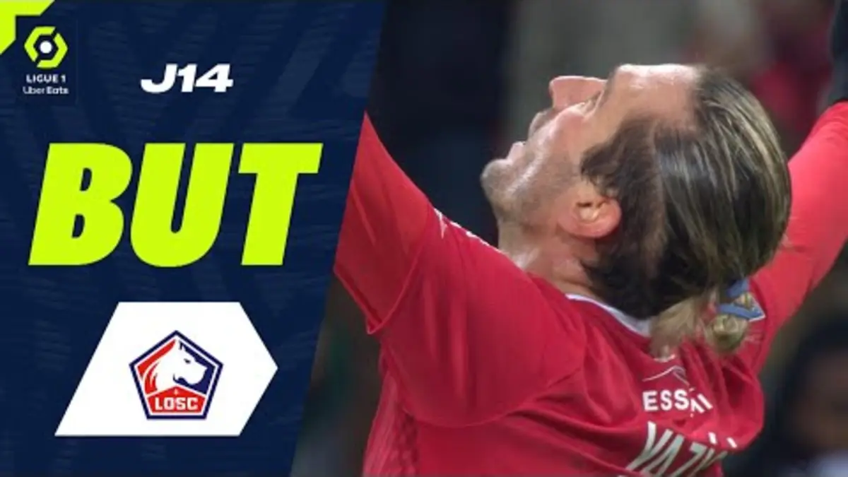 replay de But Yusuf YAZICI (45' +2 - LOSC) LOSC LILLE - FC METZ (2-0) 23/24