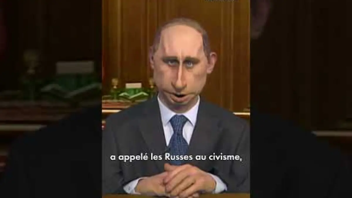replay de C’est l’astuce pour devenir Président à coup sûr ! ? #Humour #Shorts #Election #Russia #LesGuignols