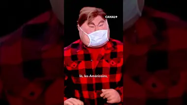 C’est la panique générale !!! 😷 #Humour #LesGuignols #Shorts