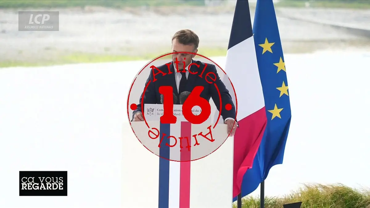 replay de Ça vous regarde - Dissolution : la Vème République à l'épreuve