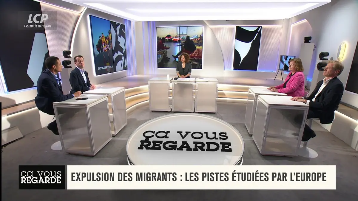 replay de Ça vous regarde - Expulsion des migrants : les pistes étudiées par l'Europe