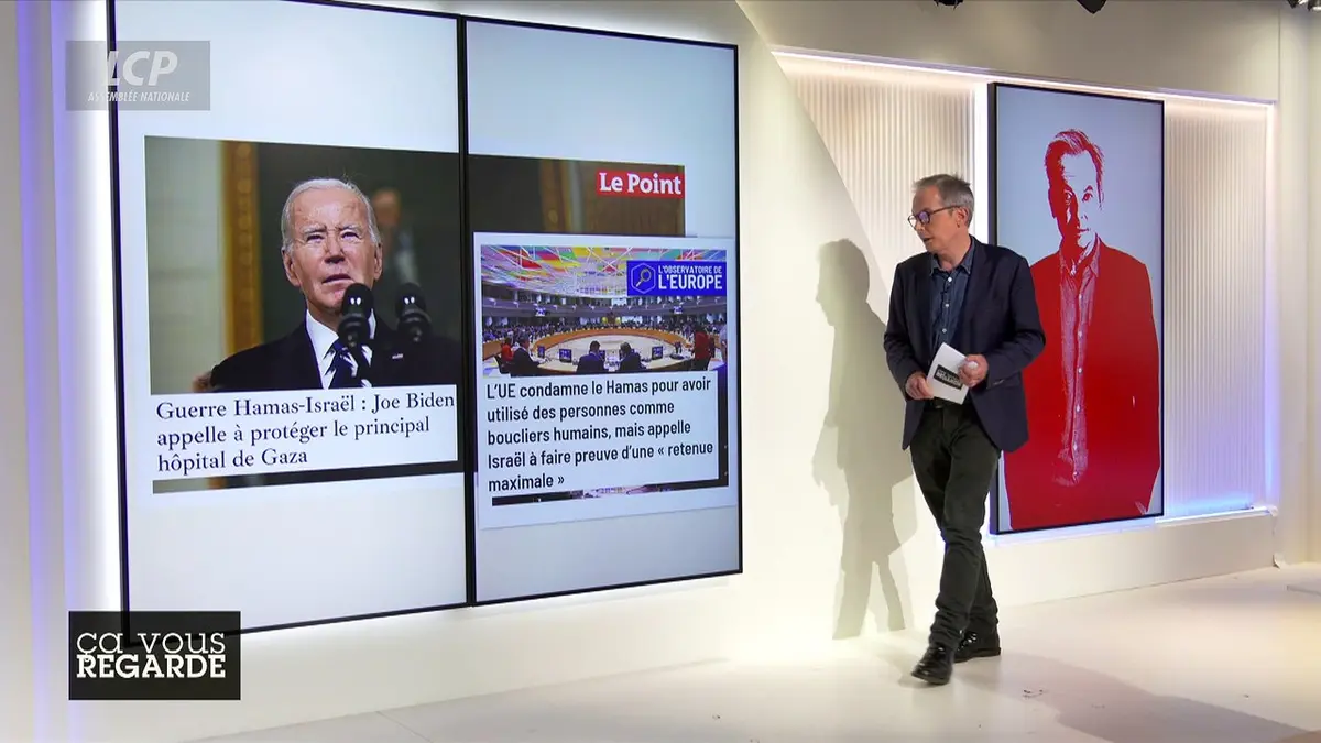 replay de Ça vous regarde - Israël/Hamas : qui va remporter la guerre des images ?