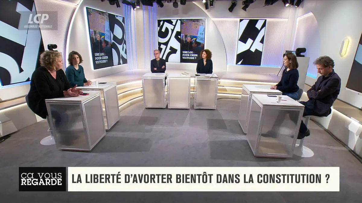 replay de Ça vous regarde - La liberté d'avorter bientôt dans la Constitution ?