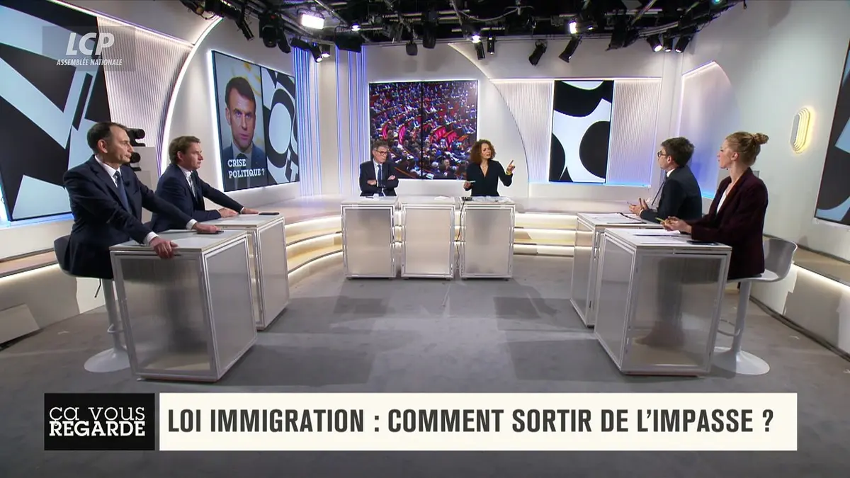 replay de Ça vous regarde - Loi immigration : comment sortir de l'impasse ?