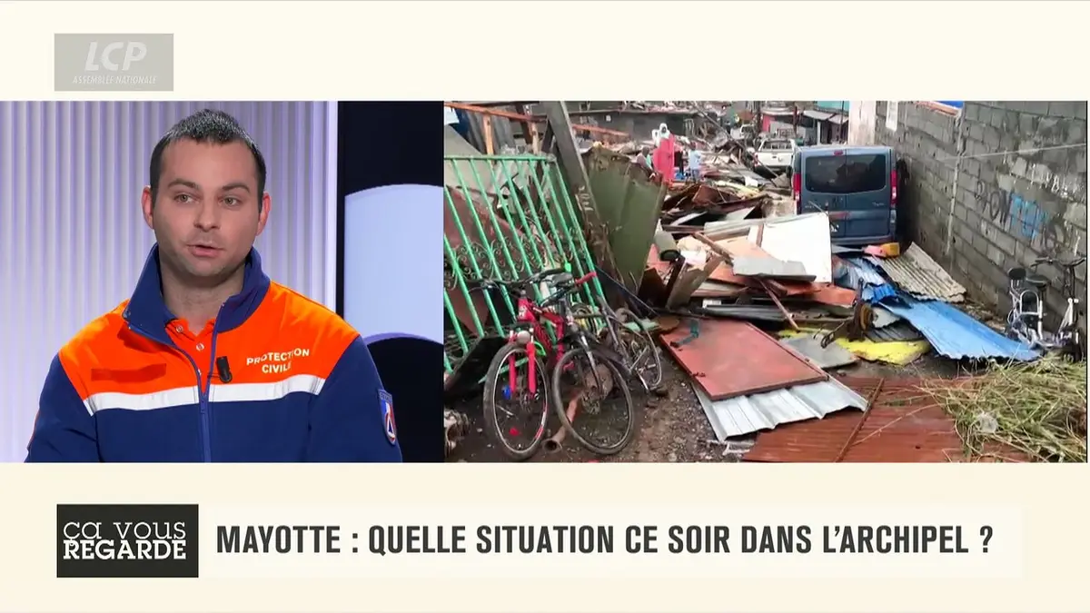 replay de Ça vous regarde - Mayotte : où en sont les secours ?