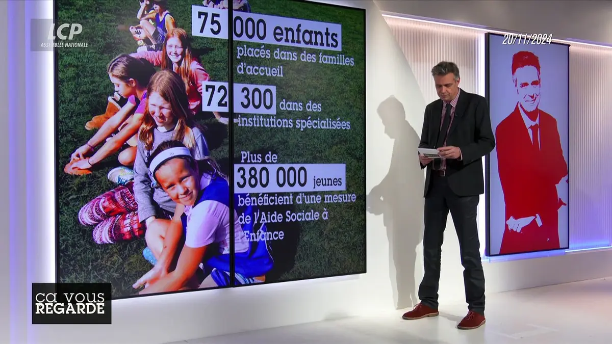 replay de Ça vous regarde - Protection de l'enfance : les carences de l'Etat