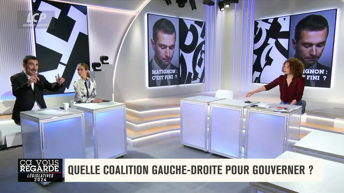replay de Ça vous regarde - Quelle coalition gauche-droite pour gouverner ?