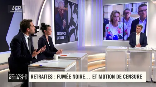 replay de Ça vous regarde - Retraites : fumée noire... et motion de censure