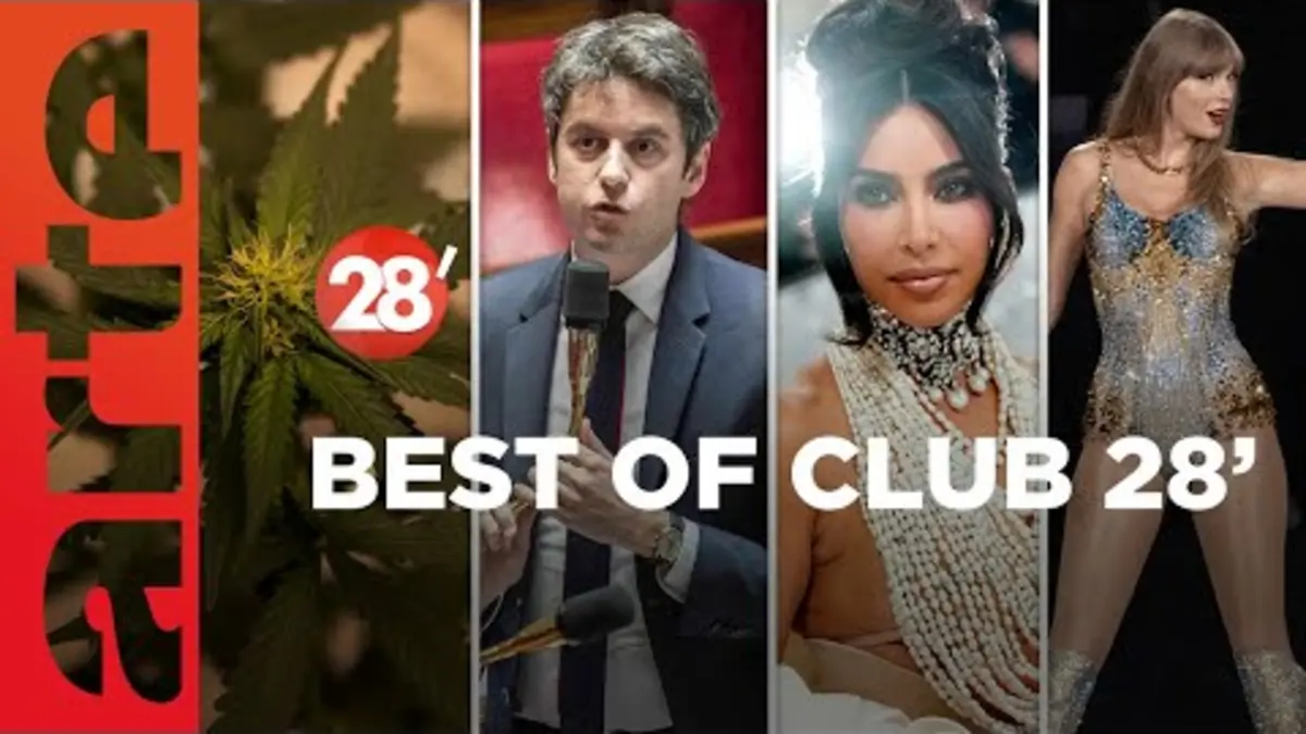 replay de CAC40, légalisation du cannabis, Taylor Swift… Best Of Club 28’ ! - 28 Minutes - ARTE