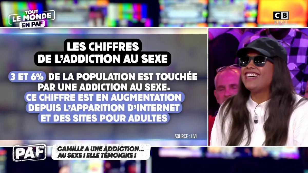 replay de Camille a une addiction... Au sexe ! Elle témoigne !