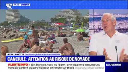 replay de Canicule : attention au risque de noyade - 11/08