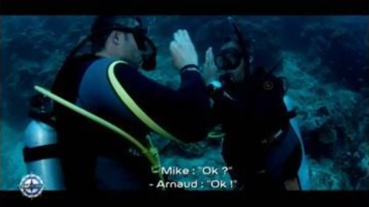 replay de Cap Horn : Retrouvailles sous-marines entre Arnaud Ducret et Mike Horn !