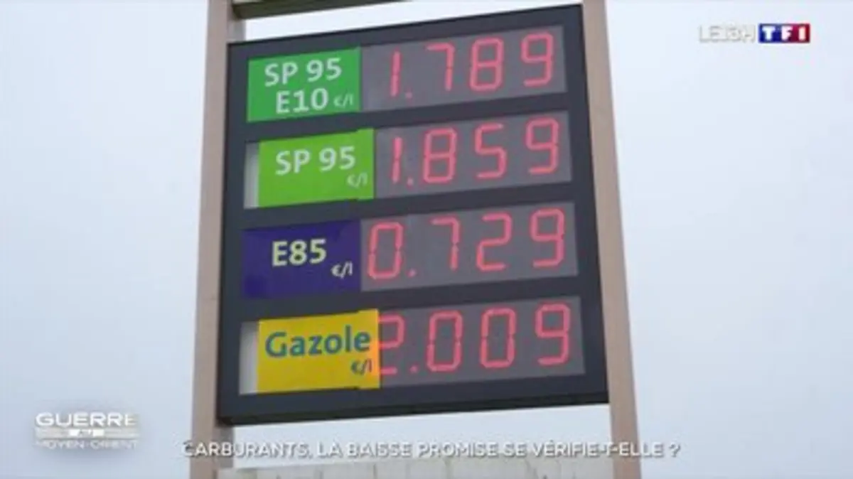 Carburants : la baisse promise se vérifie-t-elle…
